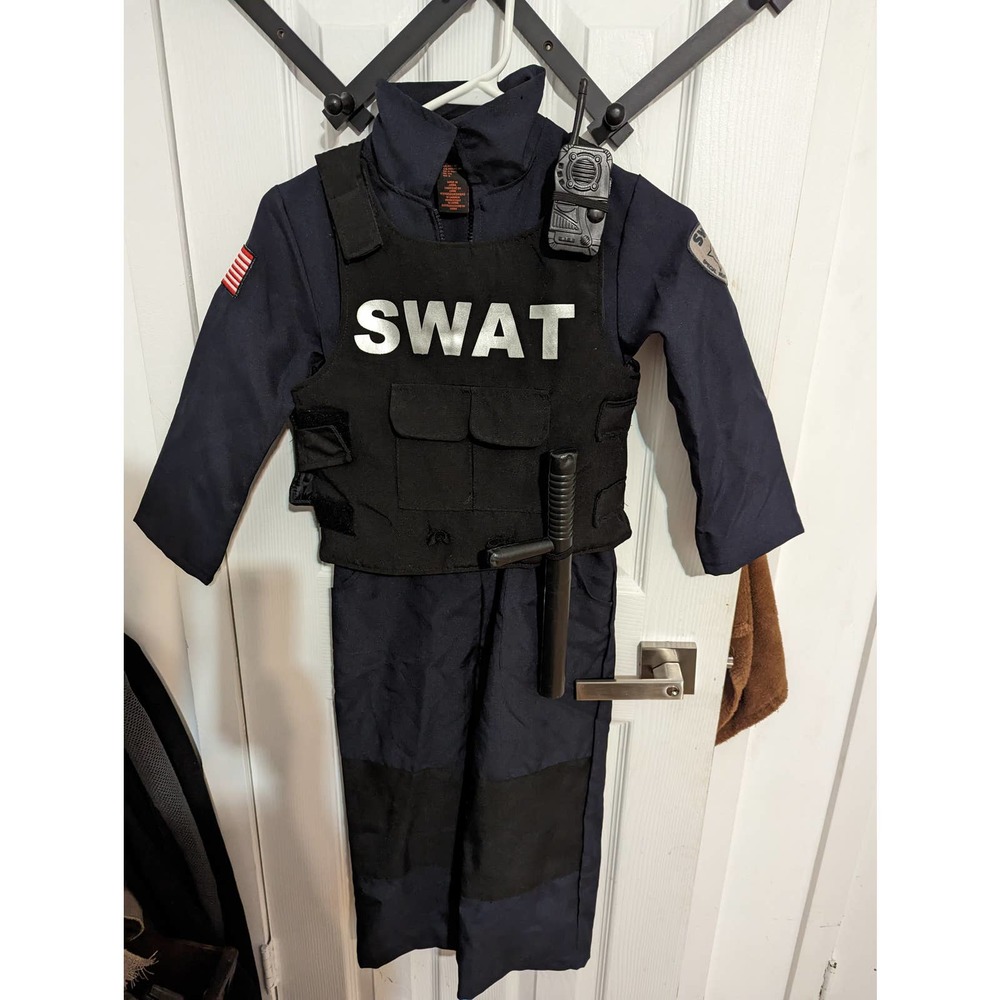 Cute SWAT Halloween Costume 6y - Picture 2 of 6